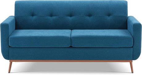 65" Loveseat Sofa, Mid Century Modern Love Seat Couches for Living Room