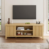 TV Stand for 55/60/65 inch TV, Modern Entertainment Center with Storage