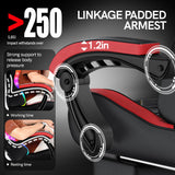 RGB LED Gaming Chair with Footrest - Ergonomic High Back Reclining Computer Chair