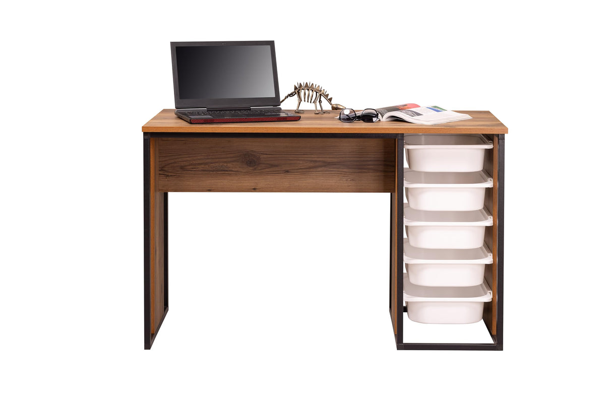 Desk with Drawers, Puzzle Table, Hobby & Activity Desk, Space-Saving Do-it-yourself