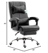 Lawrence Executive Reclining Chair with Foot and Headrest