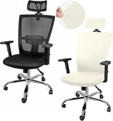 3 Pieces Office Chair Cover Rolling Desk Chair Cover Gaming Chair Covers Stretch Washable Computer