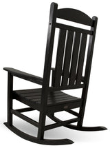 R100BL Presidential Rocking Chair, Black