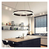 ModernChandelier, Chandelier Led Chandelier Modern Round Sdimming Lights Creativity Restaurant