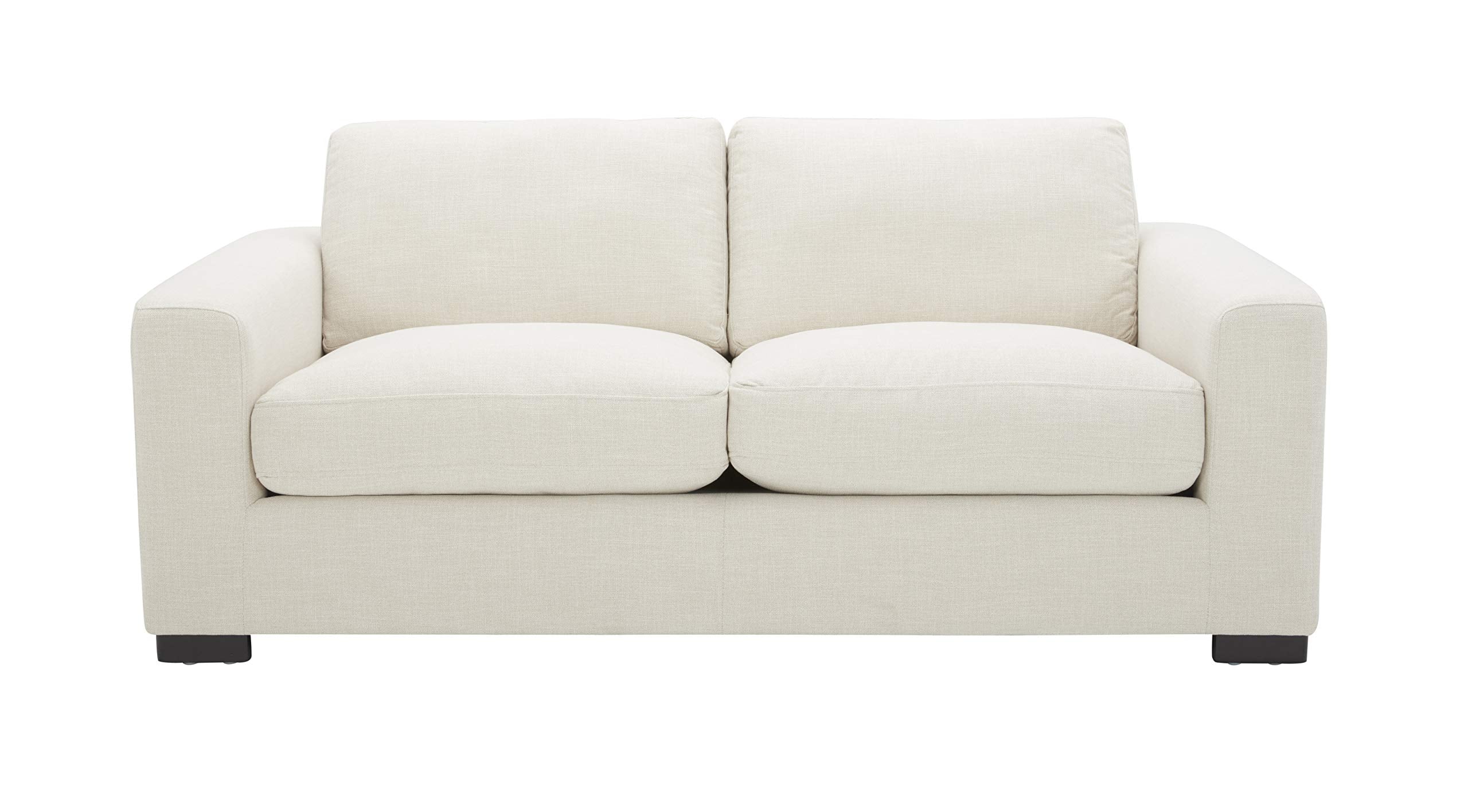 Brand - Stone & Beam Westview Love Seats, 76'' Loveseat, Cream