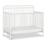 Winston 4-in-1 Convertible Metal Crib in Vintage Iron, Greenguard Gold Certified