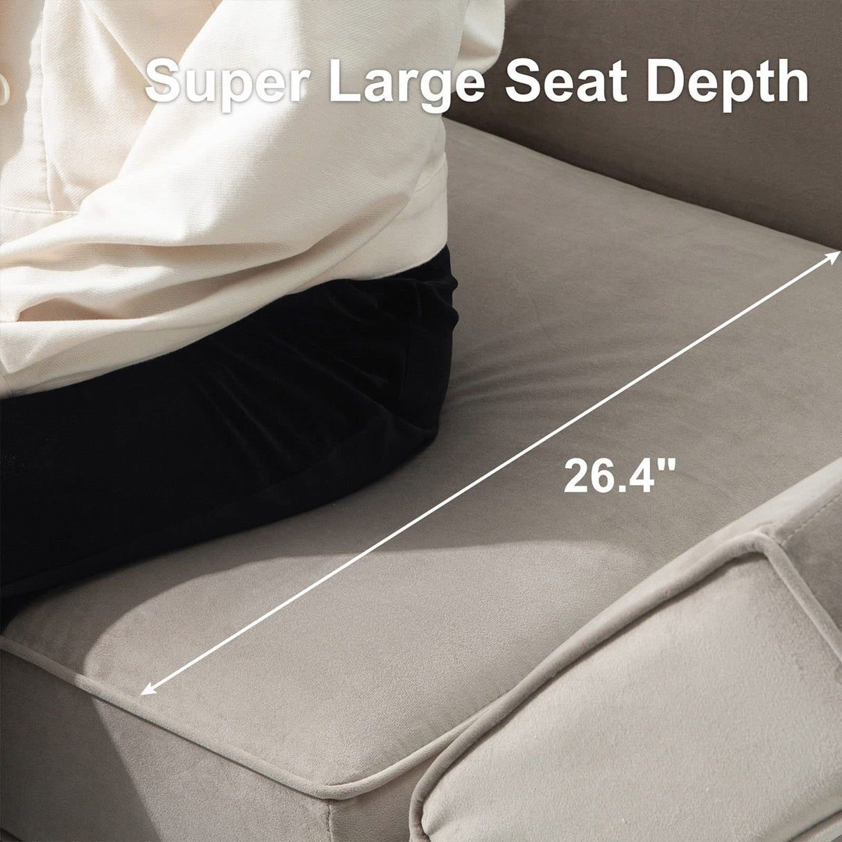 Modular Sectional Sofa Couch with Ottoman L Shape Corner Couch Sofa with Storage