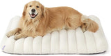 4 Inch Thick Orthopedic Foam Dog Bed for Large Dogs, Waterproof Chic Flat Dog Bed