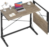 31.5" Folding Desk, Foldable TV Tray Table for Eating on Couch, Extra Large TV Dinner