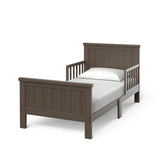 Calder Toddler Bed for Kids with Guard Rails, Low to Ground Design