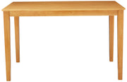 CAT-OAK-H Capri Bar Height Counter Table - a Rectangle Dinner Table Top with Sturdy Legs