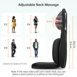 Neck and Back Massager with Heat, Full Body Massage Chair Pad