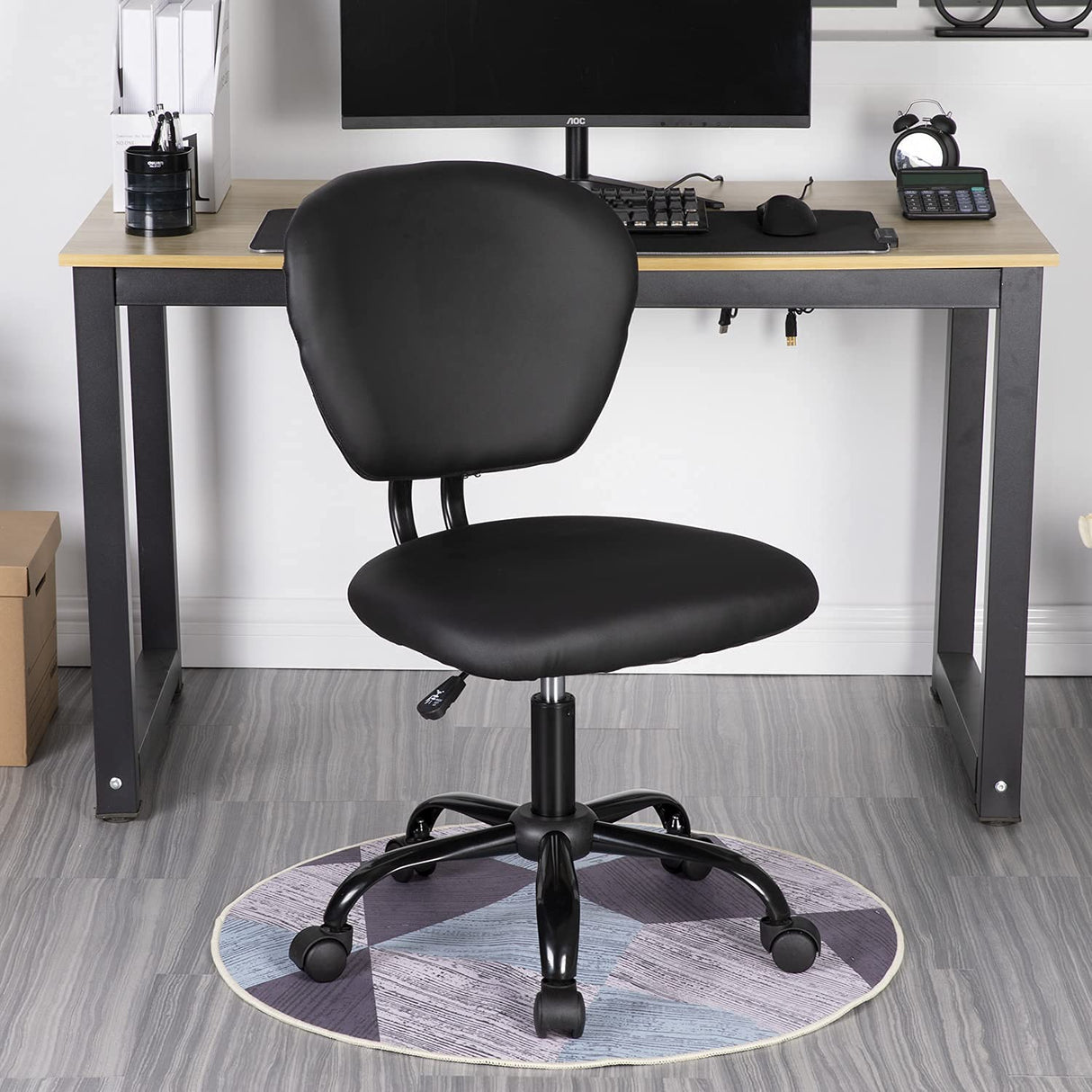 Chair Desk Chair Computer Chair Ergonomic Task Rolling Swivel Stool Mid Back Executive