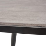 Riley Modern Dining Rubberwood Legs and Laminate Table Top