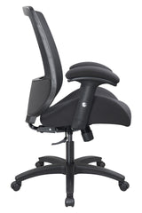 Ergonomic Mesh Computer Office Desk Chair with Super Soft Adjustable Arms Molded Foam Seat