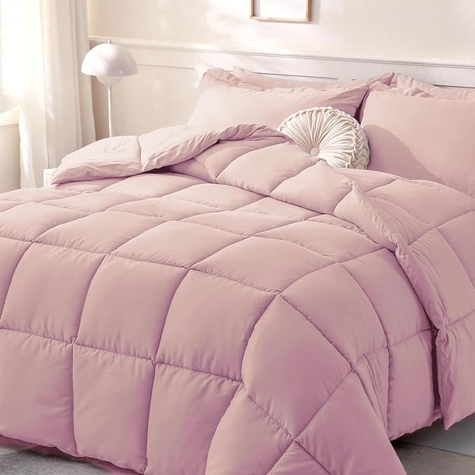 Comforters Oversize King Size, White All Season Duvet, Lightweight Quilt