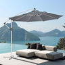 10ft Offset Patio Umbrella - cantilever patio umbrellas, 5-Year Fade Resistant