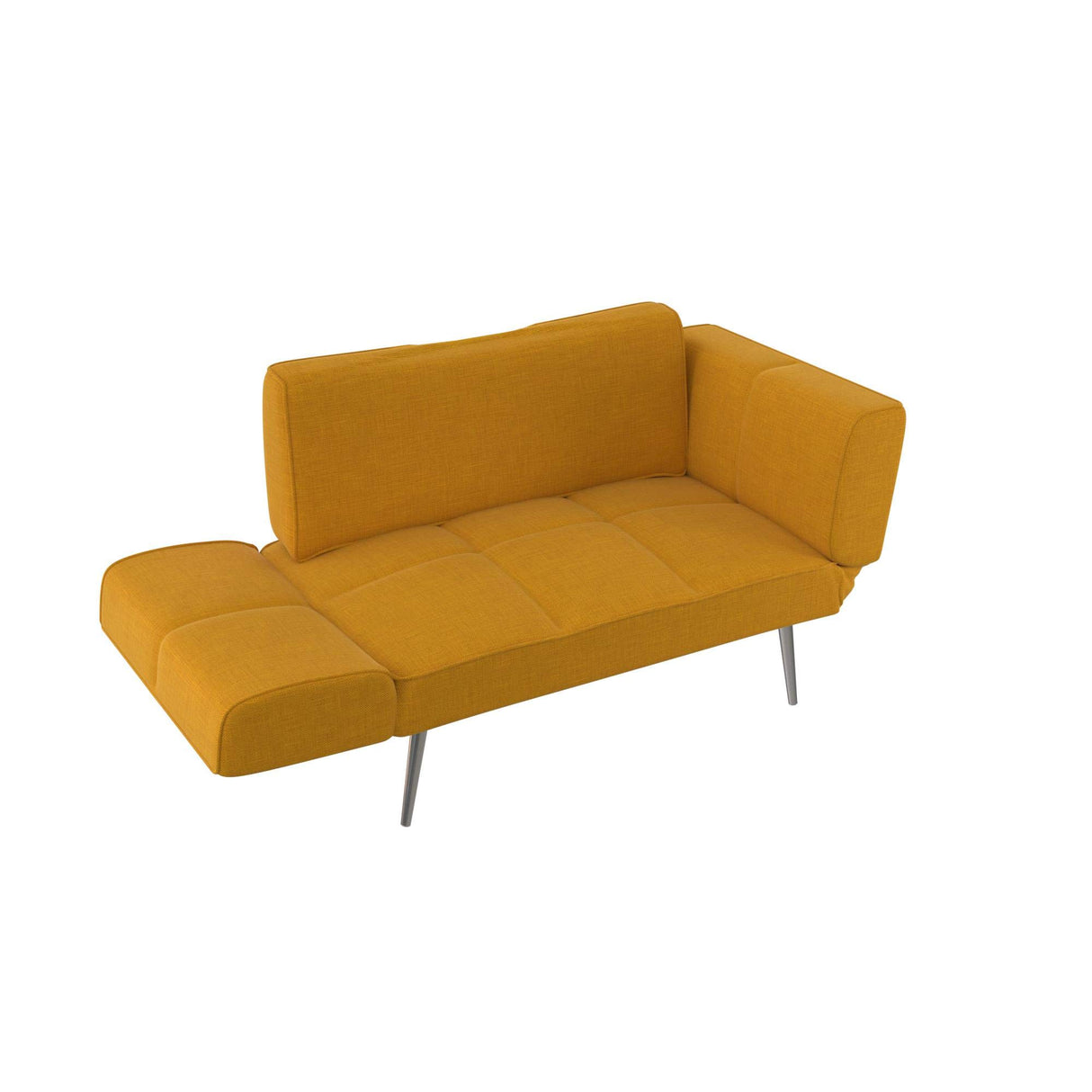 Novogratz Futon, Mustard, Mustard Yellow (2042229)