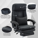 Office Chair, Big High Back PU Leather Computer Chair, Executive Office Chair