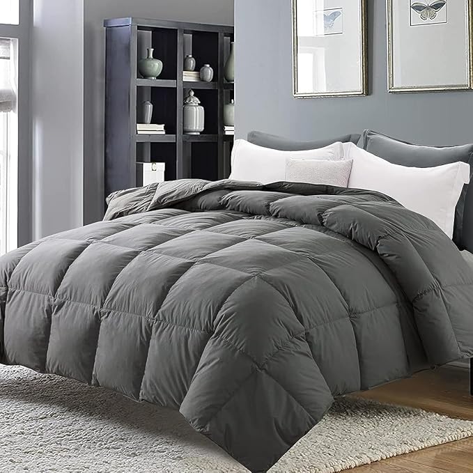 Comforter Duvet Insert-Down Alternative Comforter Quilted with Corner Tabs-Lightweight