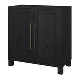 Accent Cabinet, 28" Wide, Black