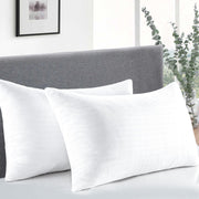 Size Set of 2, Hotel Down Alternative Bed Pillows for Sleeping, Queen Pillows