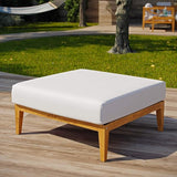 EEI-3430-NAT Northlake 85" Outdoor Patio Premium Grade A Teak, Dining Table, Natural