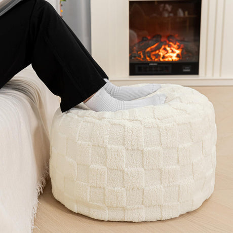 Ottoman Boho Poof Home Decor Floor Pouffe Ottoman Foot Rest