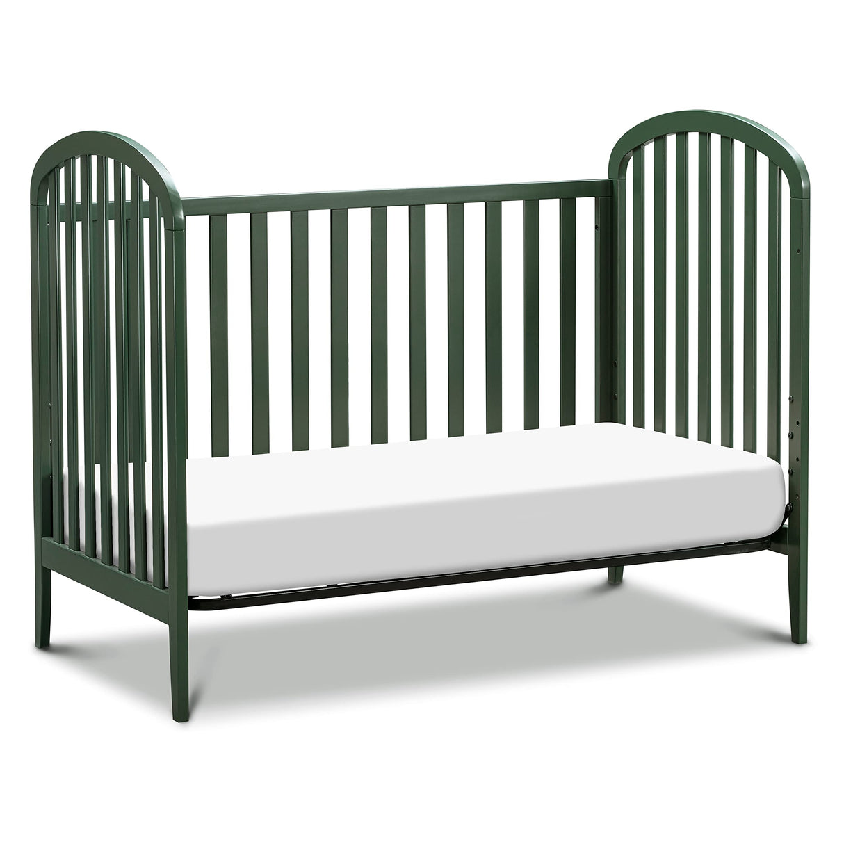 Beau 3-in-1 Convertible Crib in Forest Green, Greenguard Gold Certified