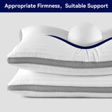 Bed Pillows for Sleeping, Queen Size Set of 2, Sandwich Mesh with Breathable Sides,