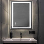 20x28 LED Bathroom Mirror - Anti-Fog Dimmable Backlit Vanity Mirror