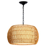 Chandelier for Dining Room Light Fixture, Adjustable Height, 3-Light Farmhouse Chandeliers