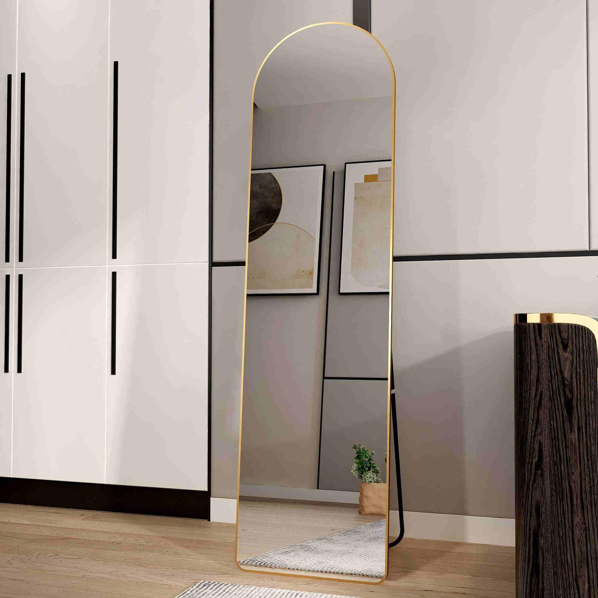 Aluminum Alloy Frame Full-Length Mirror