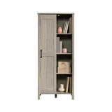 Miscellaneous Sliding Door Storage Pantry cabinets, L: 27.09" x W: 15.39" x H: 62.99"