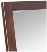ORE International 55-Inch Walnut Finish Stand Mirror