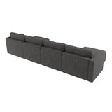 Reversible Modular Sectional Couch U Shaped Modular Sofa with Wide Chaise Oversized