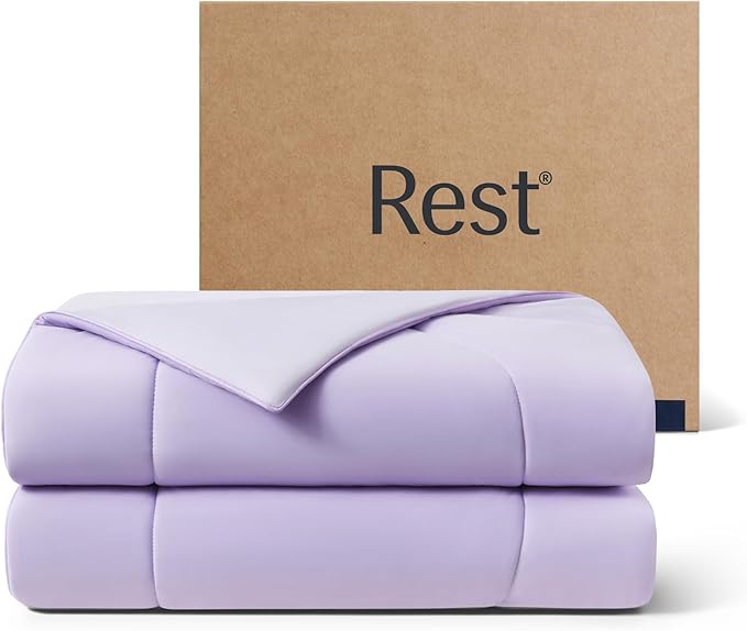 Cooling Comforter,  Blanket for Hot Sleepers, All Season Bedding to Keep Cool