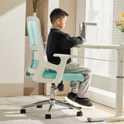 Ergonomic Mesh Office Chair with Adjustable Height Lumbar Support and 360° Rotation