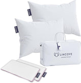 Sleeping Pillow, Filled with Premium Down, 600 Fill Power