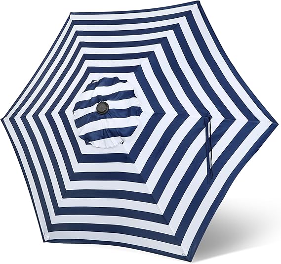 7.5ft Patio Umbrella Replacement Canopy, Market Umbrella Top
