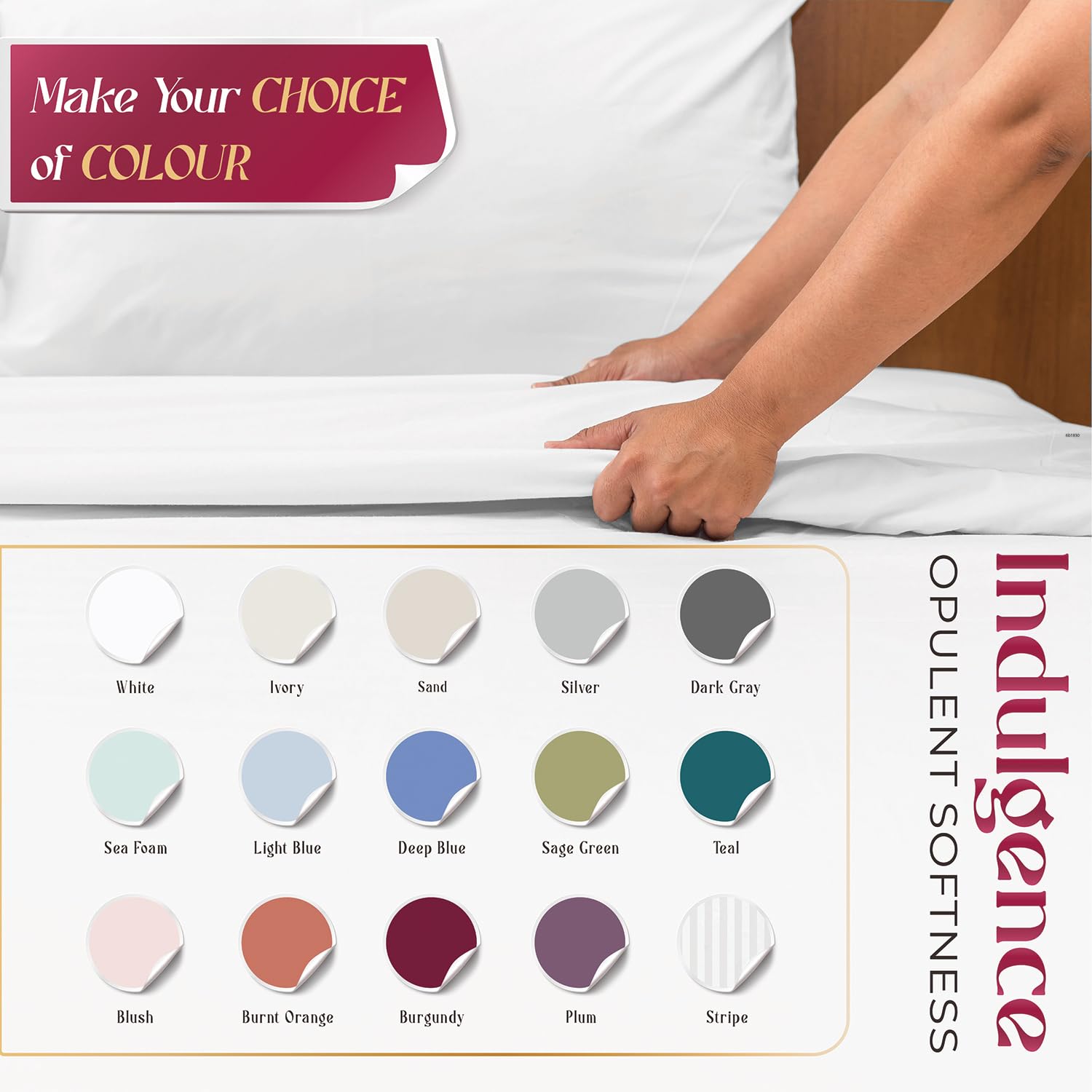 5-Star Hotel Quality 1200 Thread Count 100% Supima Cotton Sheets for