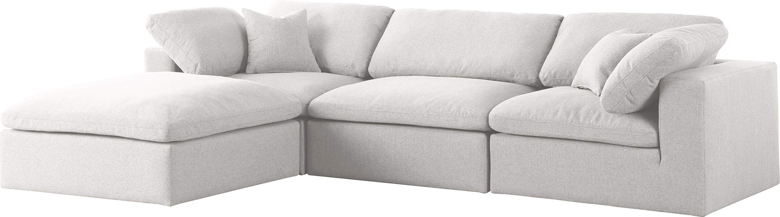 Serene Collection Modern | Contemporary Deluxe Comfort Modular Sectional