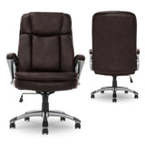 Big & Tall Executive Office Chair High Back All Day Comfort Ergonomic Lumbar Support,