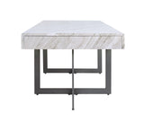 Willy Modern Storage Faux Marble Top 3-Piece Coffee, End and Sofa Table Set