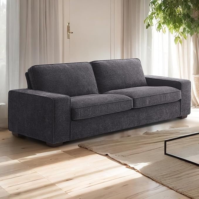 71.25" Modern Sofa & Couch for Living Room, Chenille Loveseat Sofa