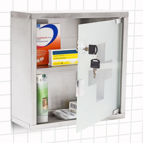 WELL HOME MOBILIARIO & DECORACIÓN - Stainless Steel Medicine Cabinet