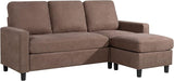 79" Sectional Sofa Couch, L-Shaped Convertible Couches for Living Room Furniture Sets 3 Piece Small Sofa