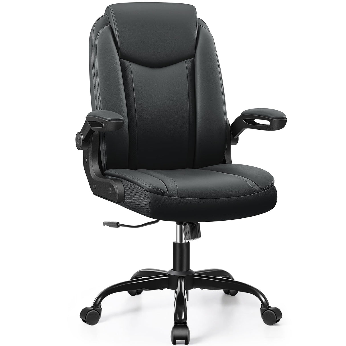 Office Chair Ergonomic Computer Desk Chair, Executive Leather Office Chair