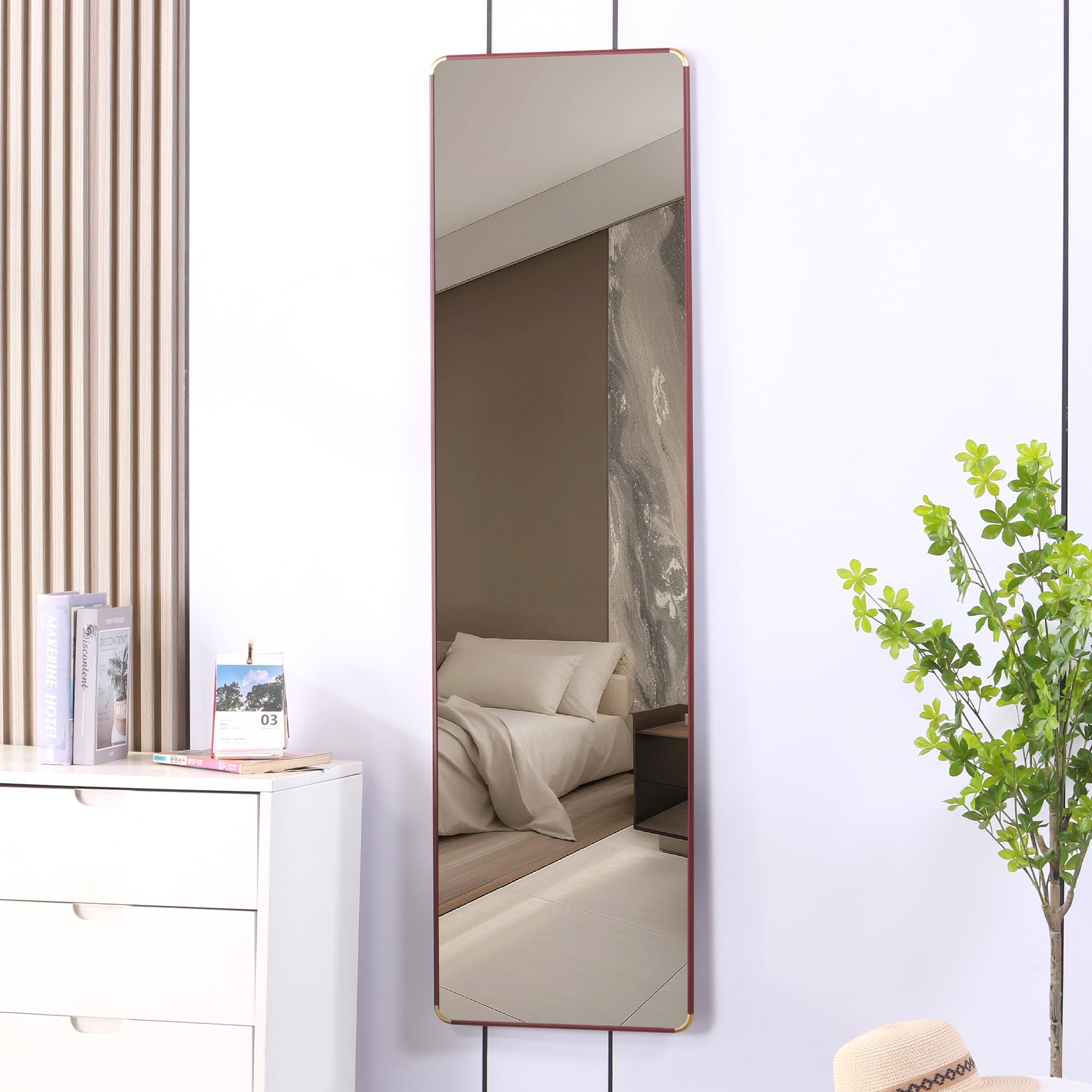 Floor Standing Full-Length Mirror.Wall Mirror,Bathroom Makeup Mirror