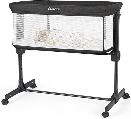 Baby Bassinet Bedside Sleeper, Portable Bedside Bassinet for Baby Newborn Infants
